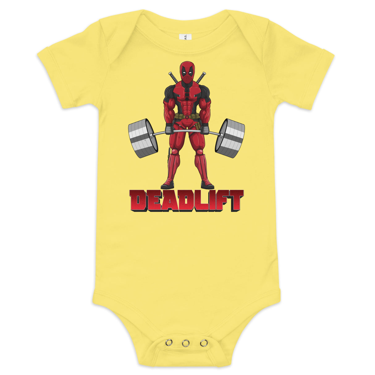 Deadlift Baby Onesie