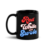 Red, White and Swole (Groovy) Mug