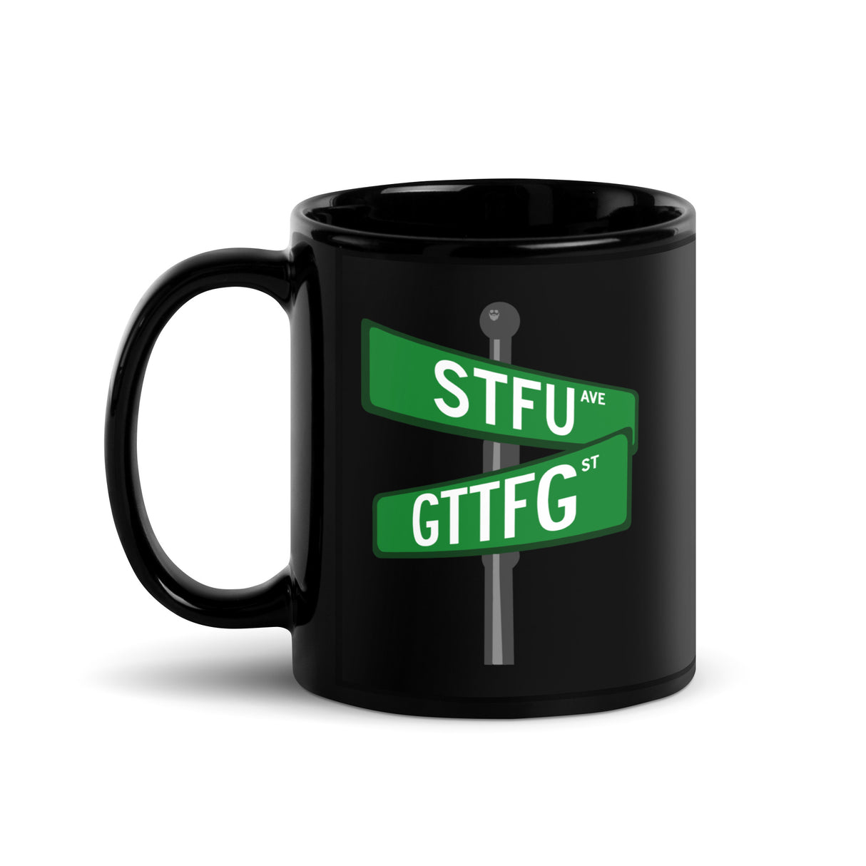 Corner of STFU and GTTFG Mug