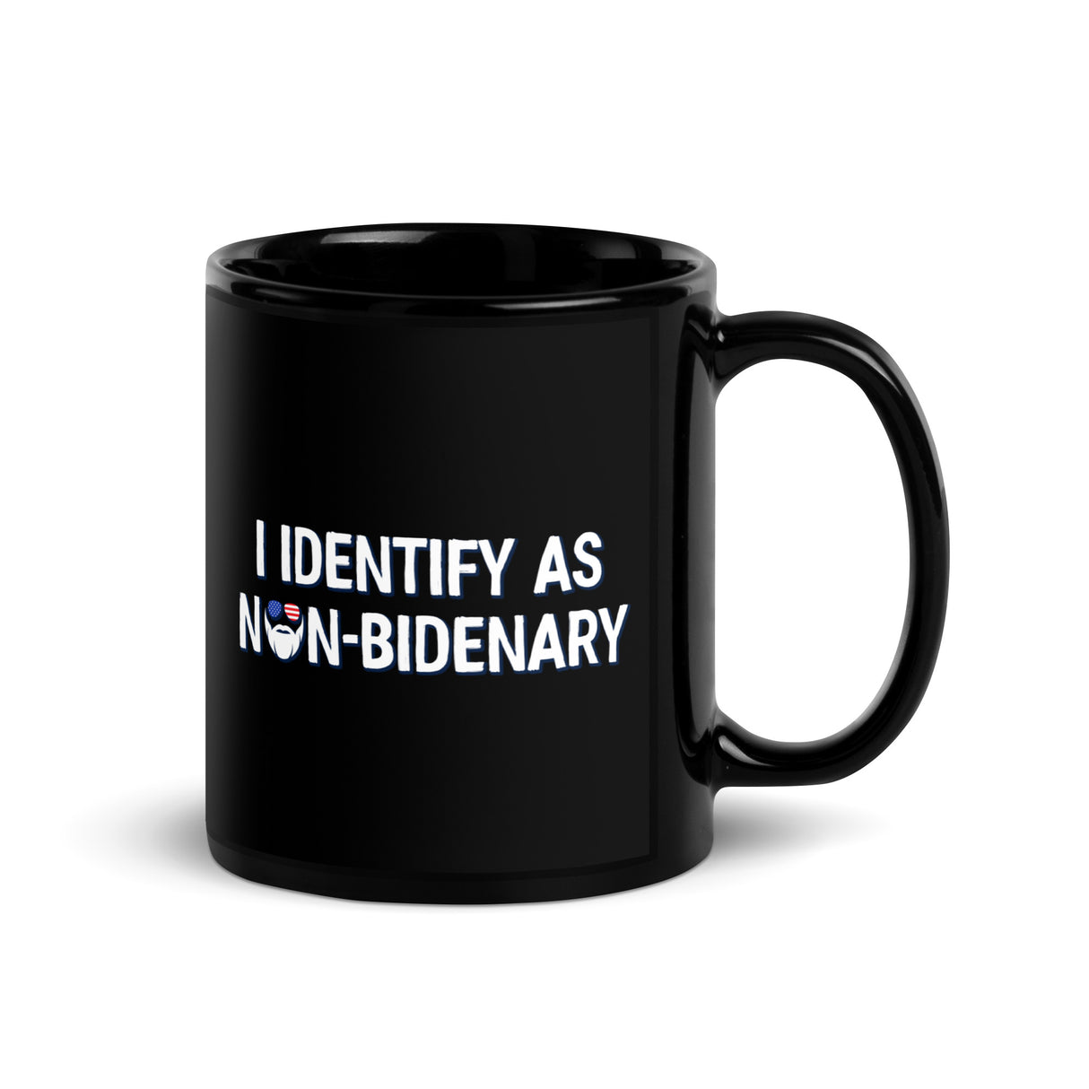 I Identify As Non-Bidenary Mug