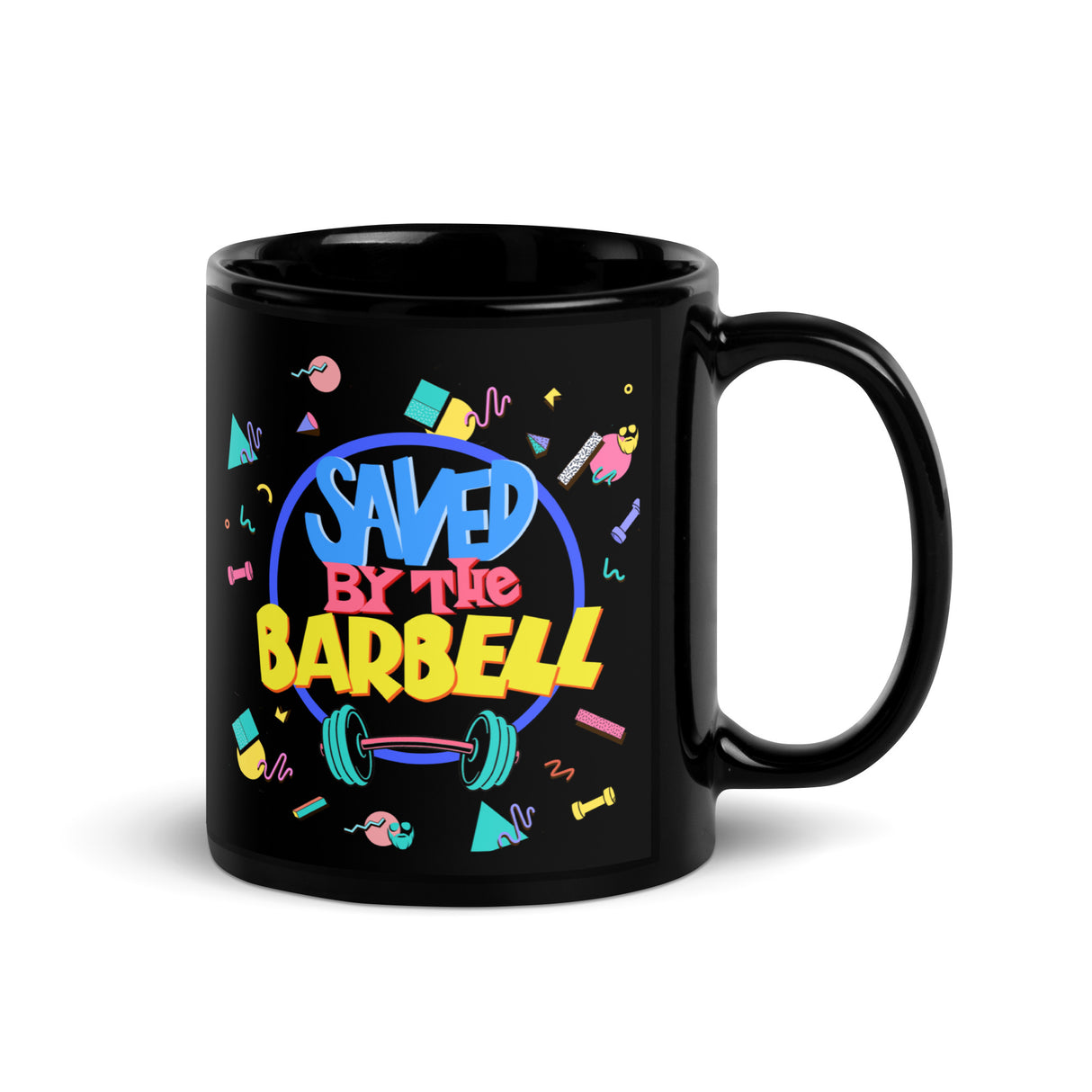 Saved By The Barbell Mug