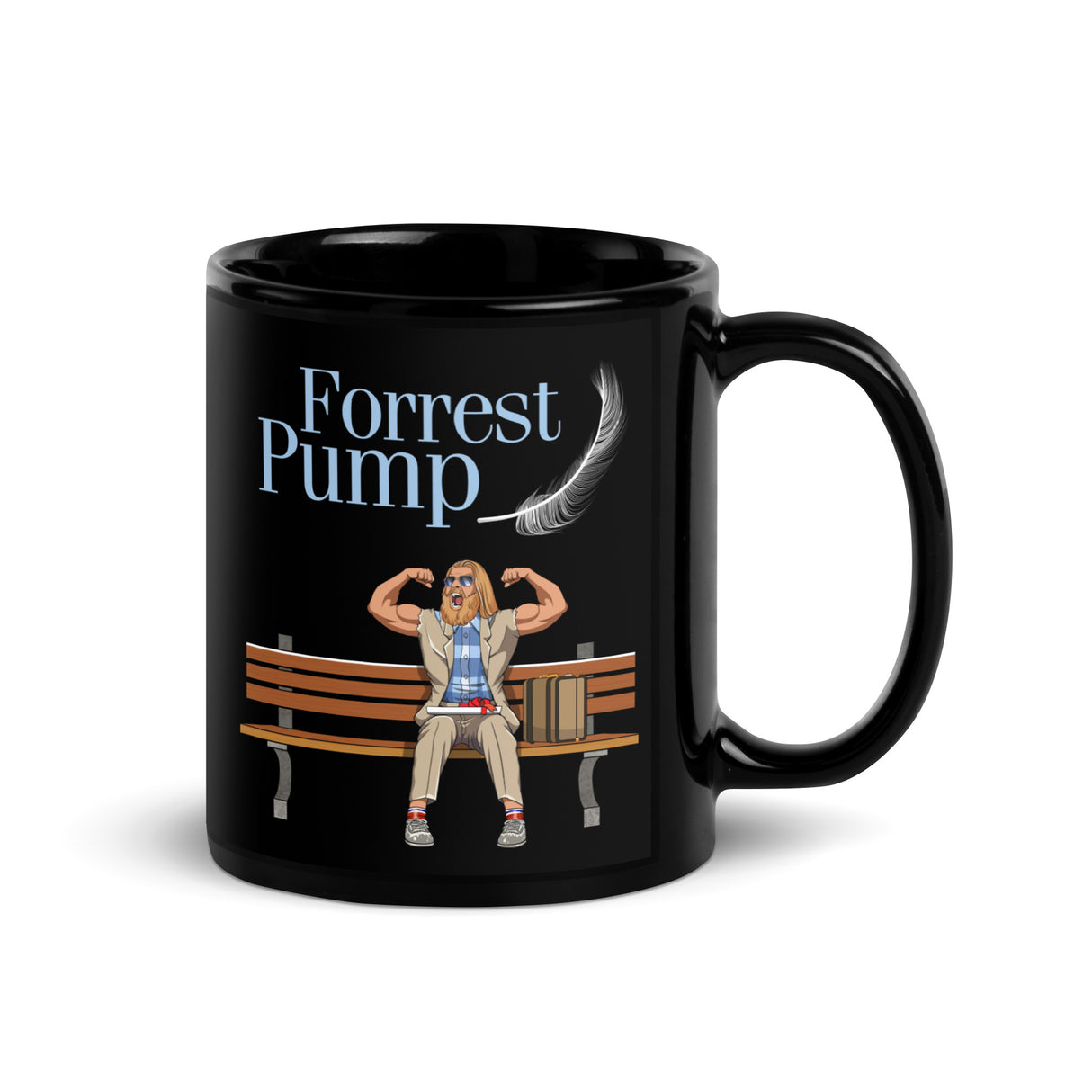 Forrest Pump (Light Text) Mug