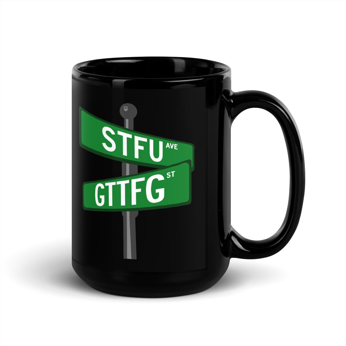 Corner of STFU and GTTFG Mug