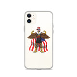 Flexing Bald Eagle Clear Case for iPhone®