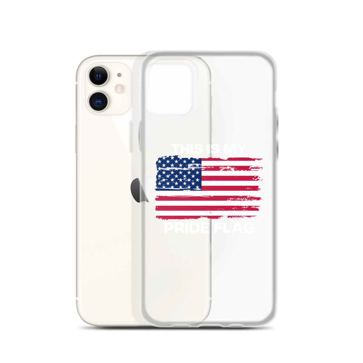 This Is My Pride Flag Clear Case for iPhone®