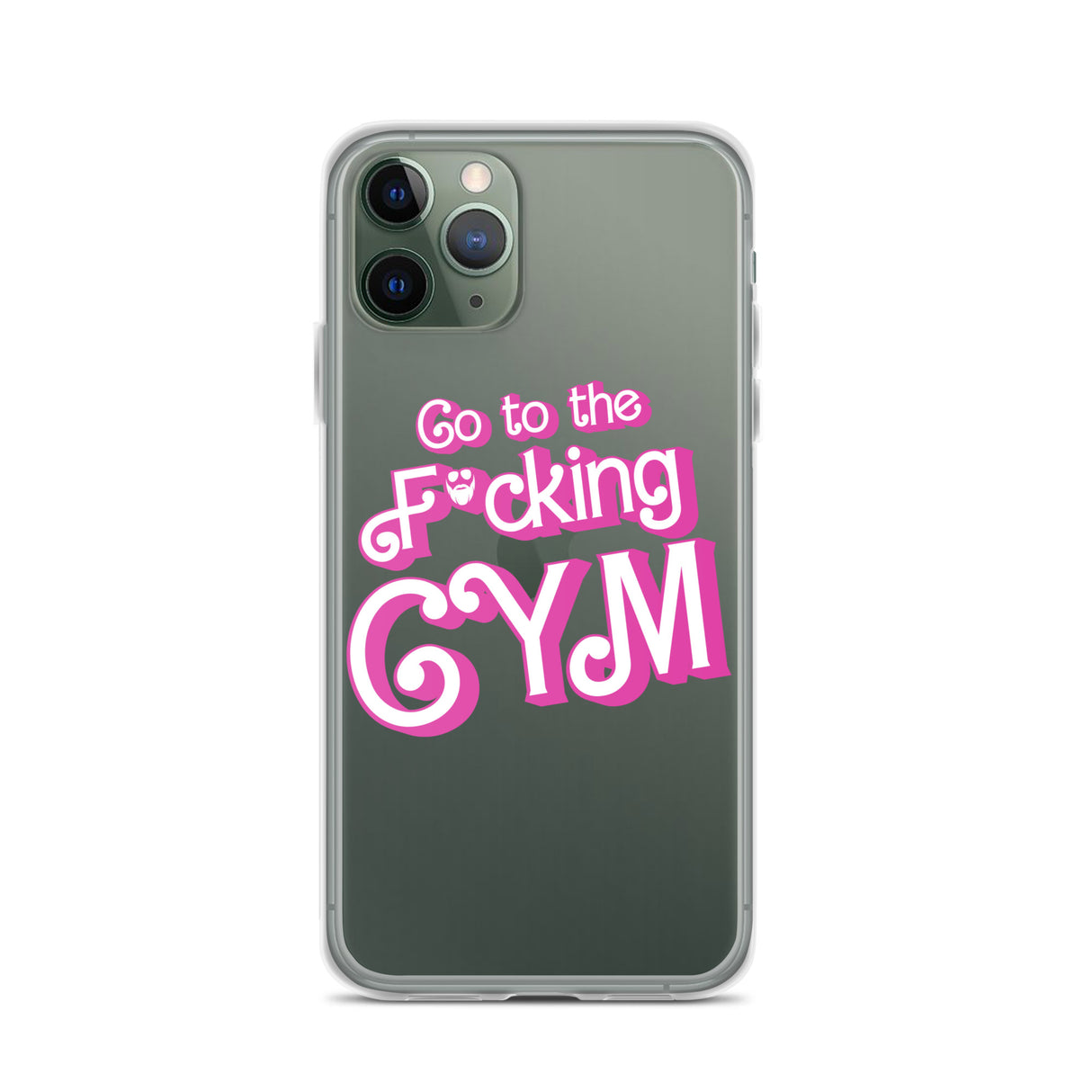 Go To The F*cking Gym (Barbie) Clear Case for iPhone®