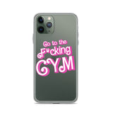 Go To The F*cking Gym (Barbie) Clear Case for iPhone®