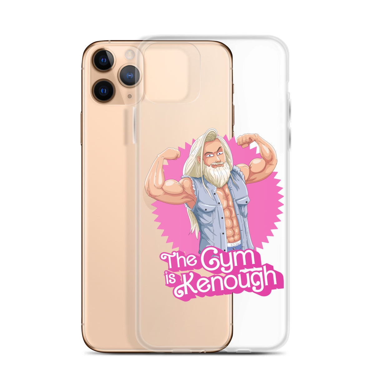 The Gym Is Kenough (Image) iPhone Case