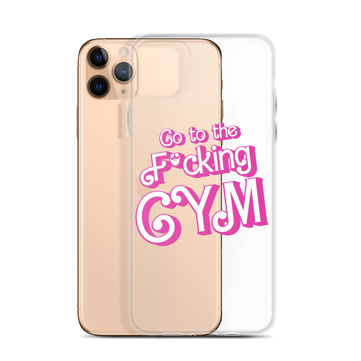 Go To The F*cking Gym (Barbie) Clear Case for iPhone®