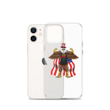 Flexing Bald Eagle Clear Case for iPhone®