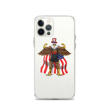 Flexing Bald Eagle Clear Case for iPhone®