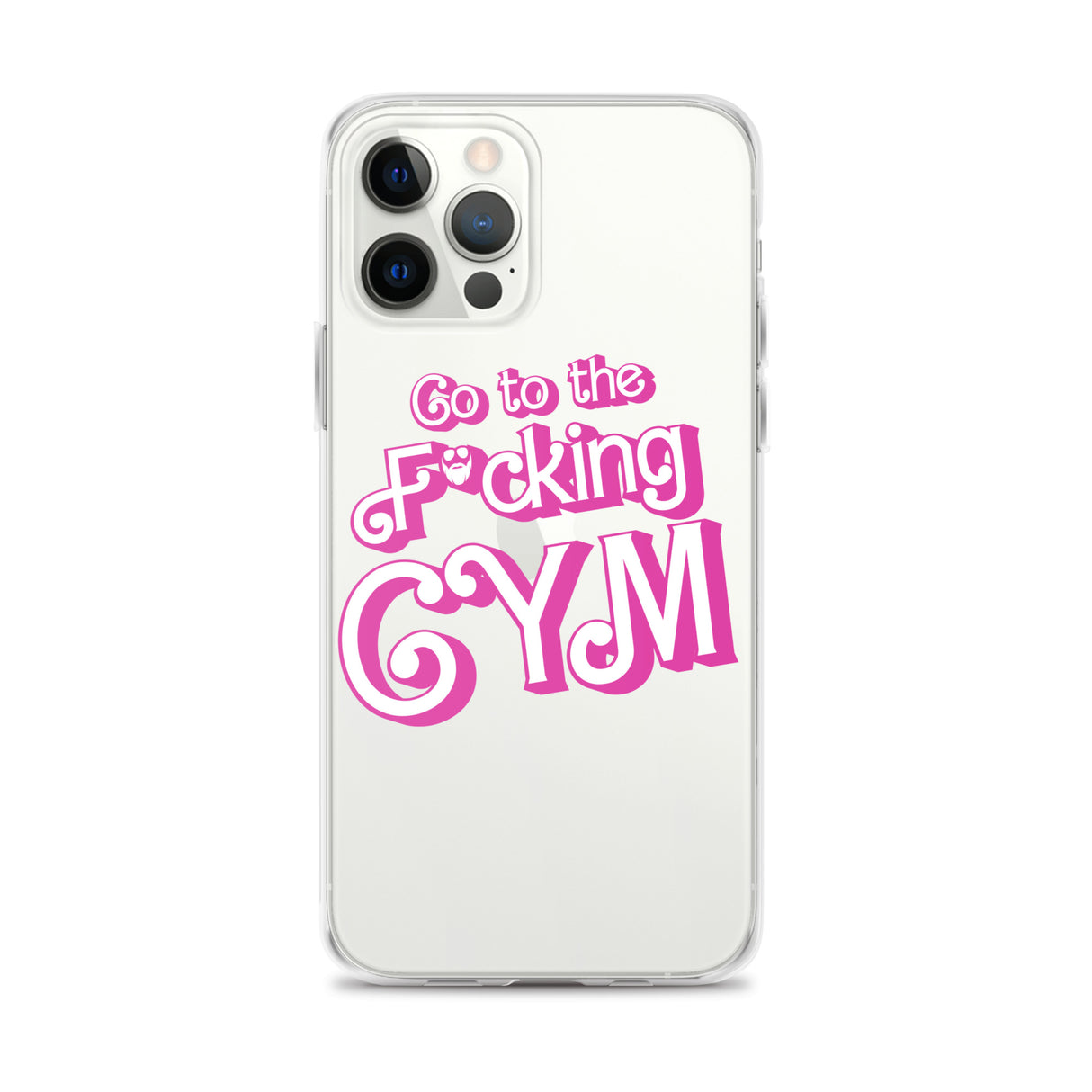 Go To The F*cking Gym (Barbie) Clear Case for iPhone®