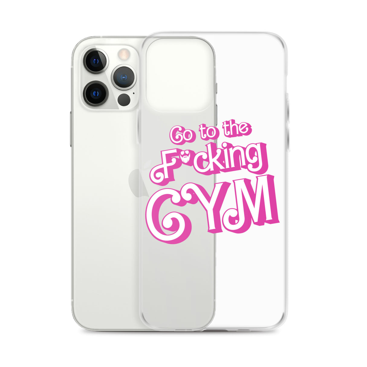 Go To The F*cking Gym (Barbie) Clear Case for iPhone®