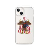 Flexing Bald Eagle Clear Case for iPhone®