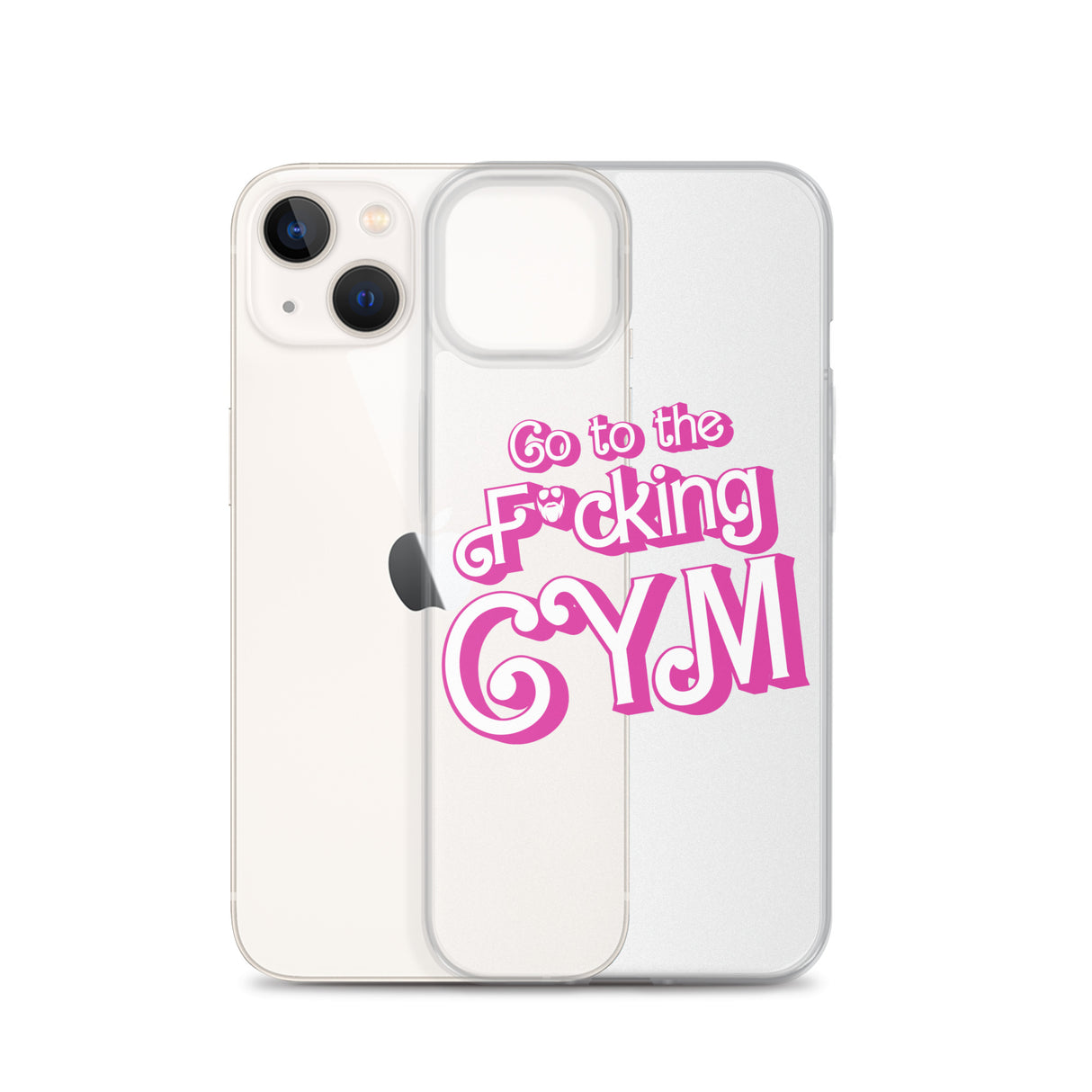 Go To The F*cking Gym (Barbie) Clear Case for iPhone®