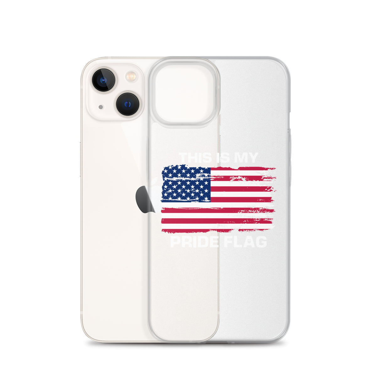 This Is My Pride Flag Clear Case for iPhone®