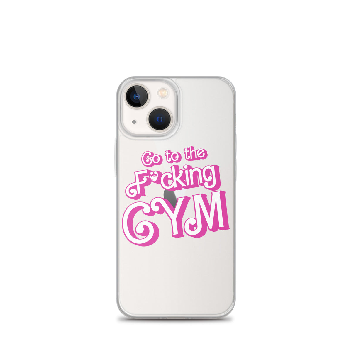 Go To The F*cking Gym (Barbie) Clear Case for iPhone®