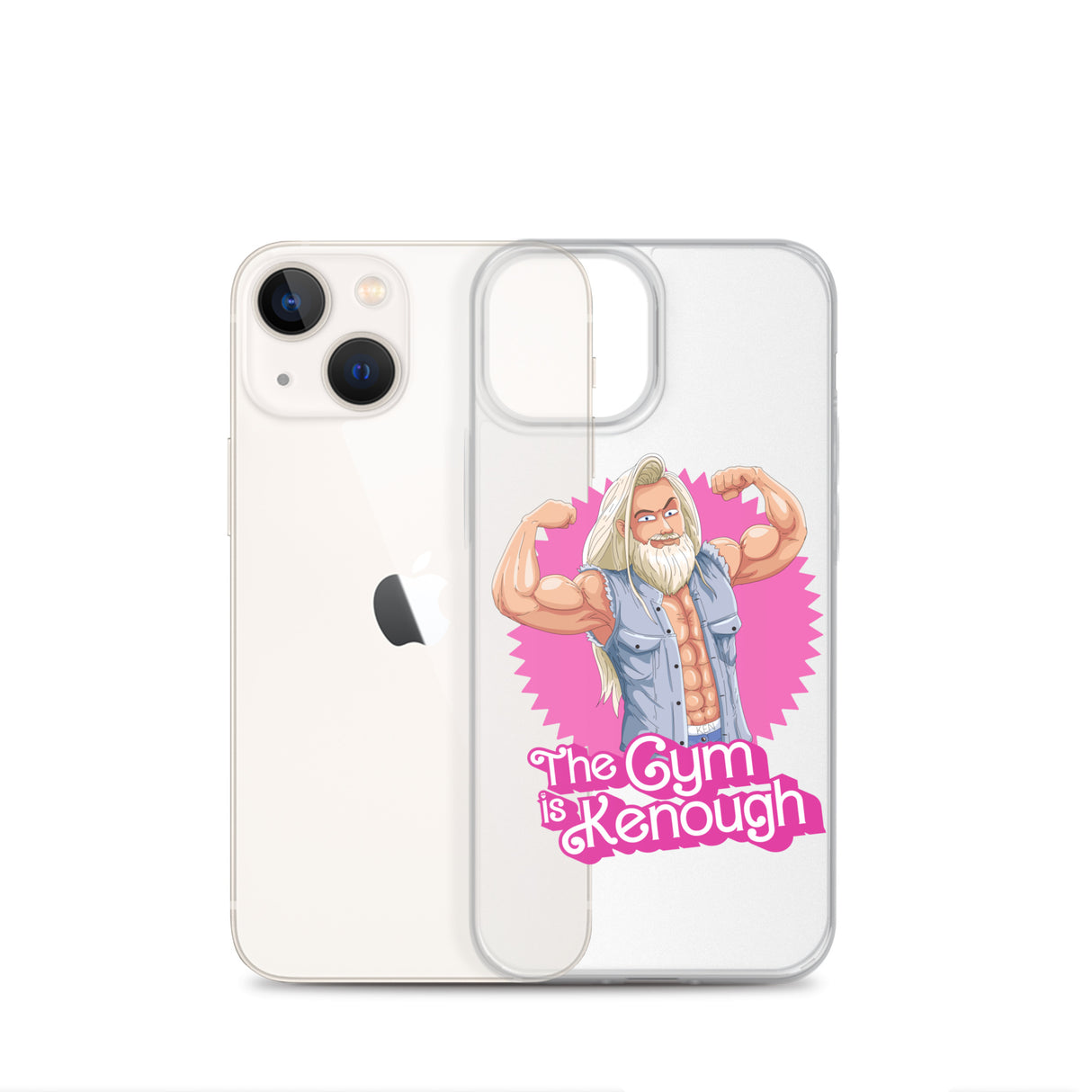 The Gym Is Kenough (Image) iPhone Case