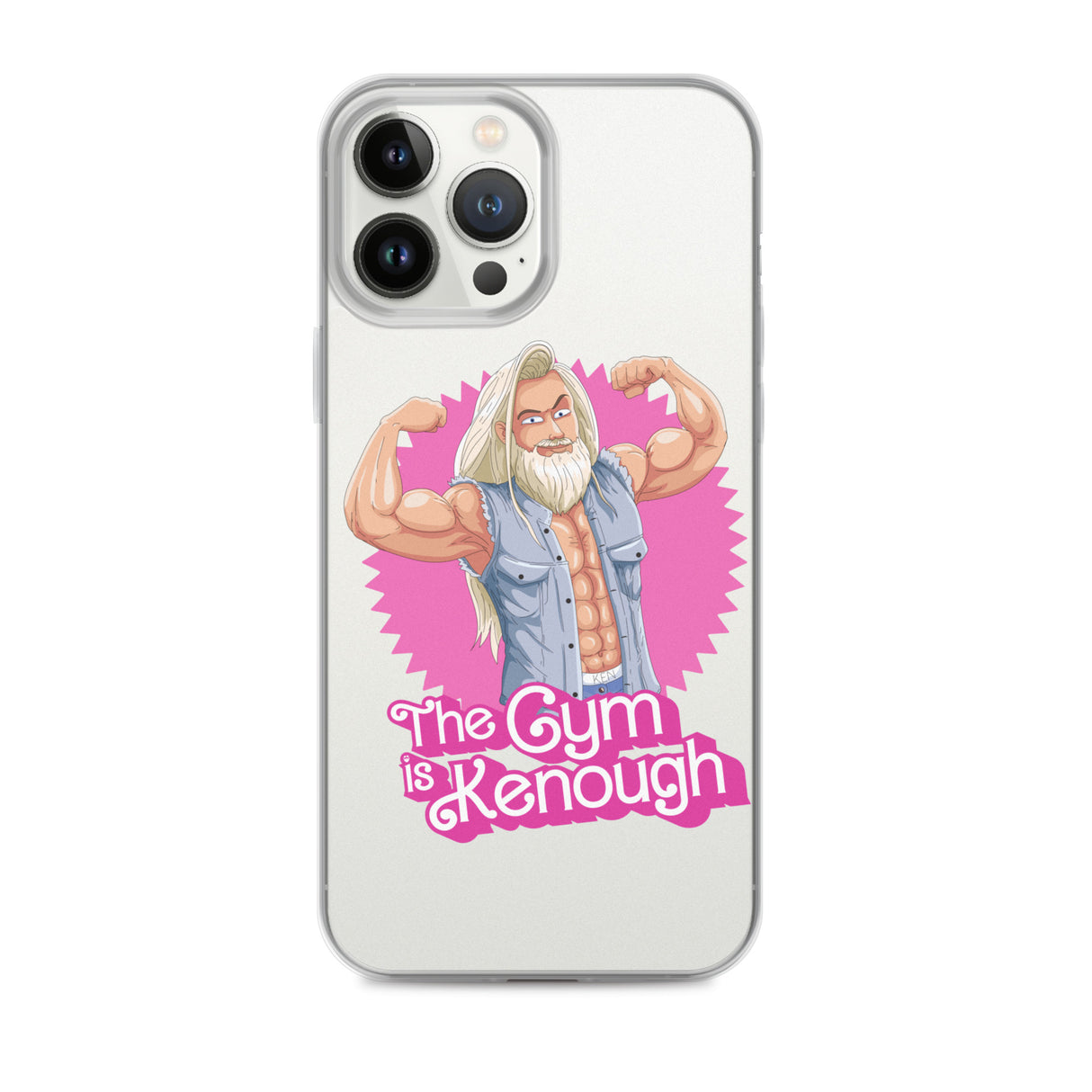 The Gym Is Kenough (Image) iPhone Case