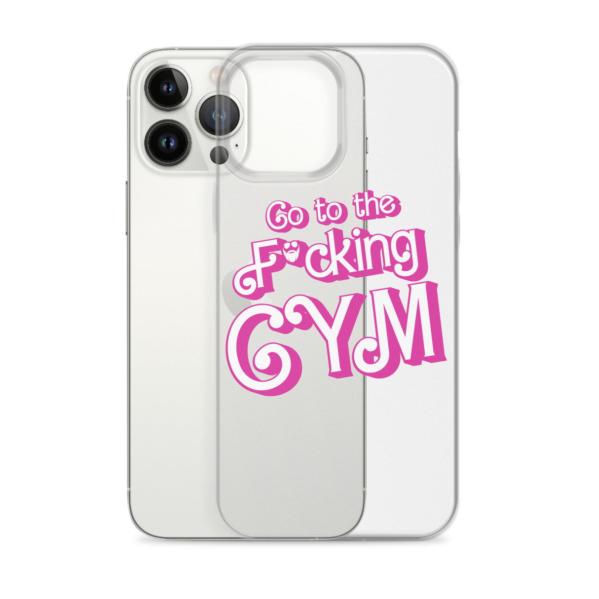 Go To The F*cking Gym (Barbie) Clear Case for iPhone®