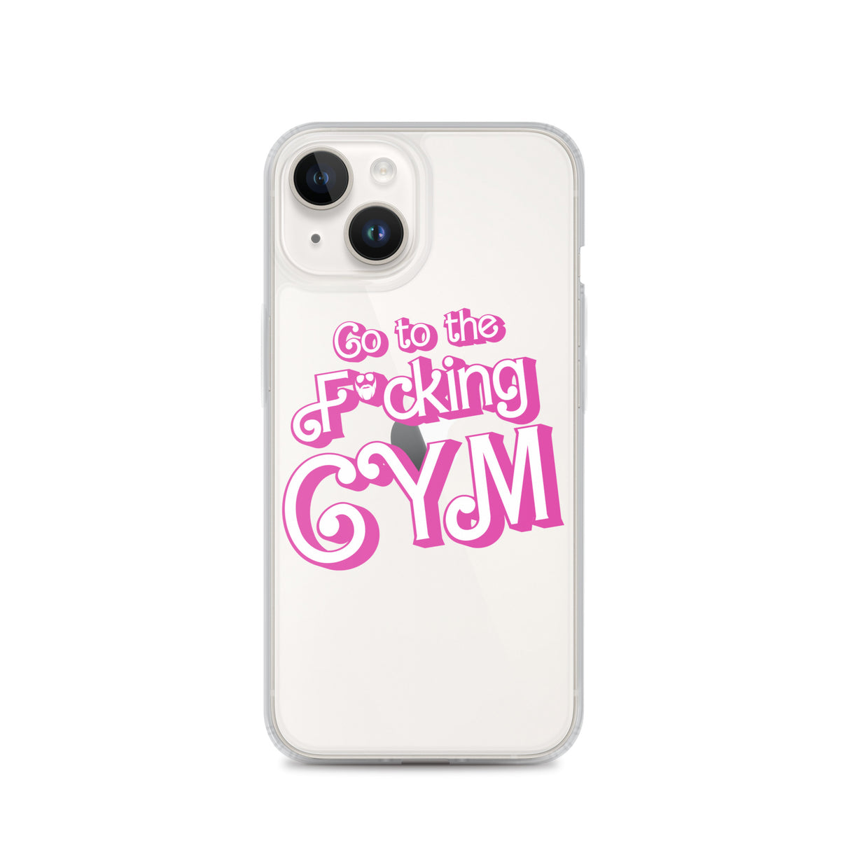 Go To The F*cking Gym (Barbie) Clear Case for iPhone®