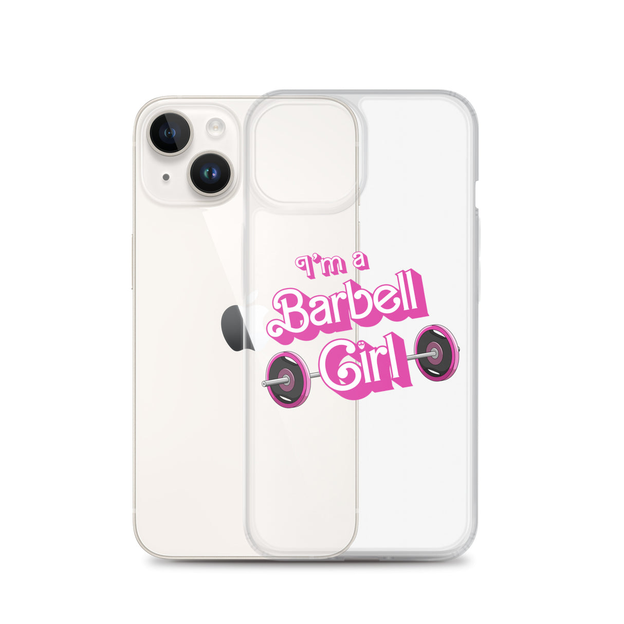 I'm a Barbell Girl iPhone Case