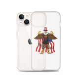 Flexing Bald Eagle Clear Case for iPhone®