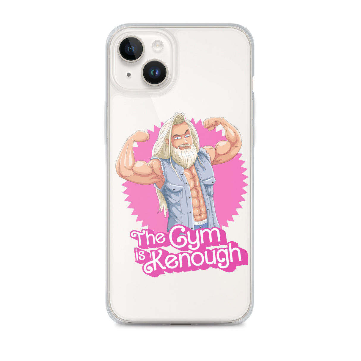 The Gym Is Kenough (Image) iPhone Case