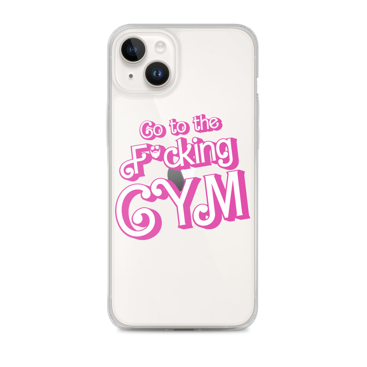 Go To The F*cking Gym (Barbie) Clear Case for iPhone®