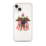 Flexing Bald Eagle Clear Case for iPhone®