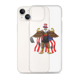 Flexing Bald Eagle Clear Case for iPhone®