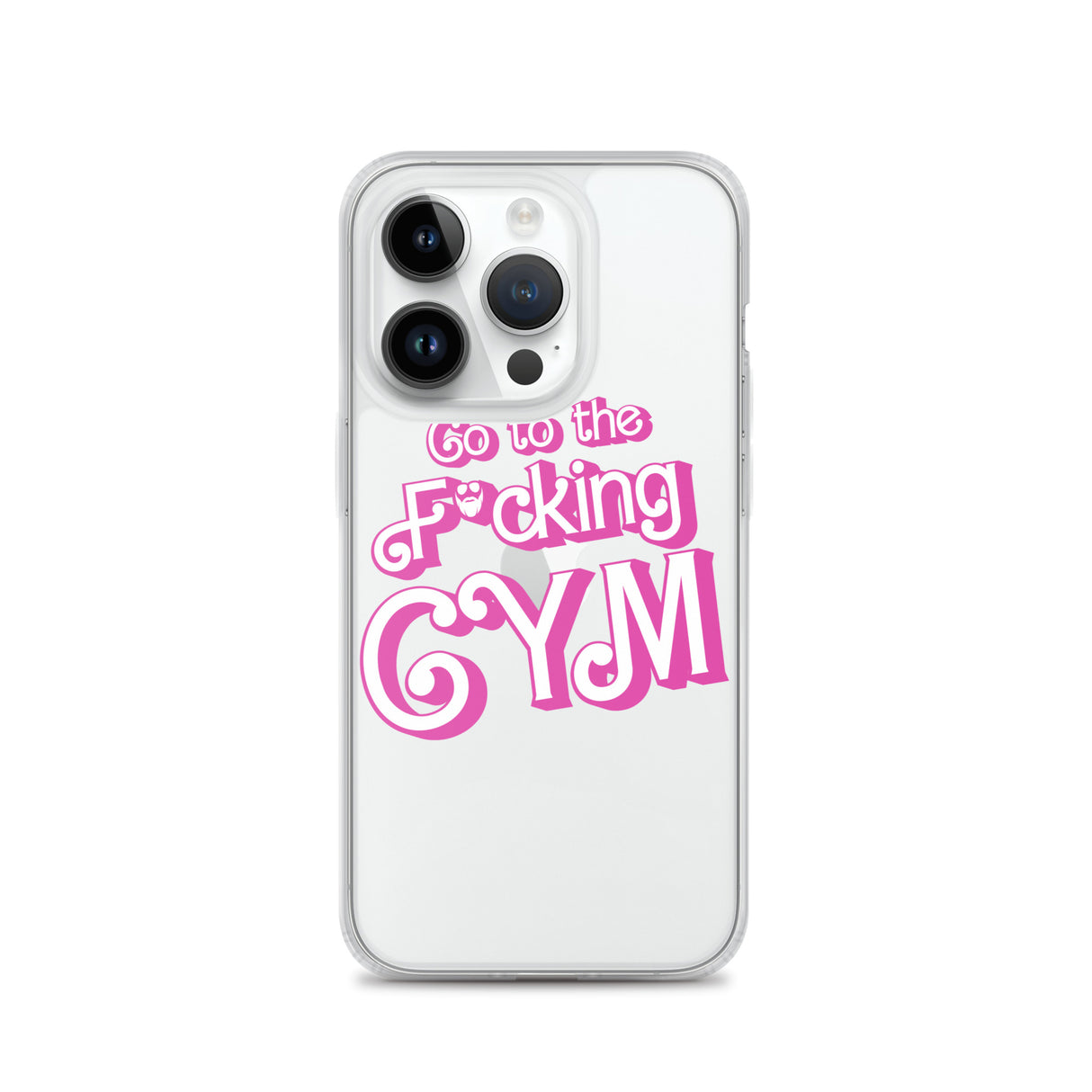 Go To The F*cking Gym (Barbie) Clear Case for iPhone®