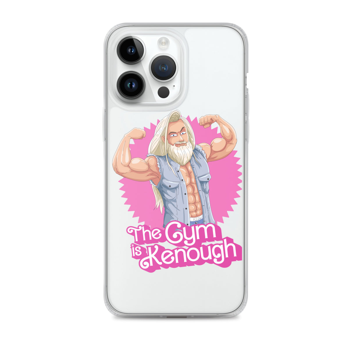 The Gym Is Kenough (Image) iPhone Case