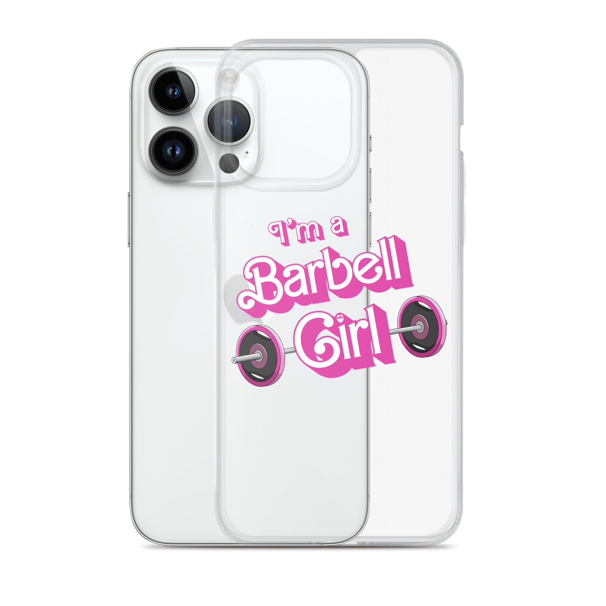 I'm a Barbell Girl iPhone Case