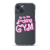 Go To The F*cking Gym (Barbie) Clear Case for iPhone®