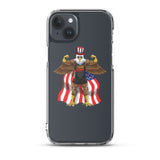 Flexing Bald Eagle Clear Case for iPhone®