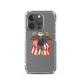 Flexing Bald Eagle Clear Case for iPhone®