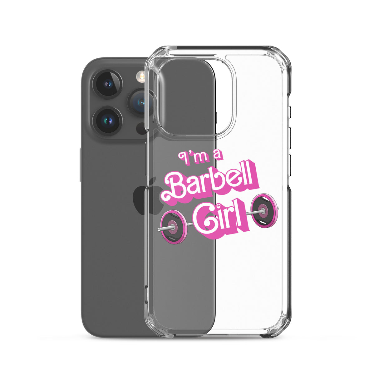 I'm a Barbell Girl iPhone Case