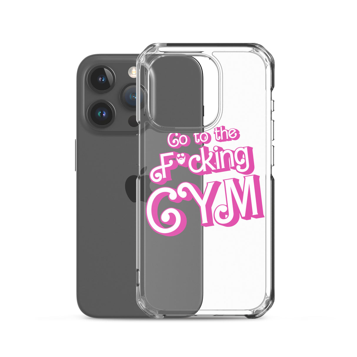 Go To The F*cking Gym (Barbie) Clear Case for iPhone®