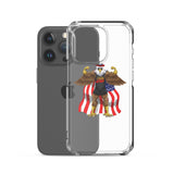 Flexing Bald Eagle Clear Case for iPhone®