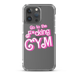 Go To The F*cking Gym (Barbie) Clear Case for iPhone®