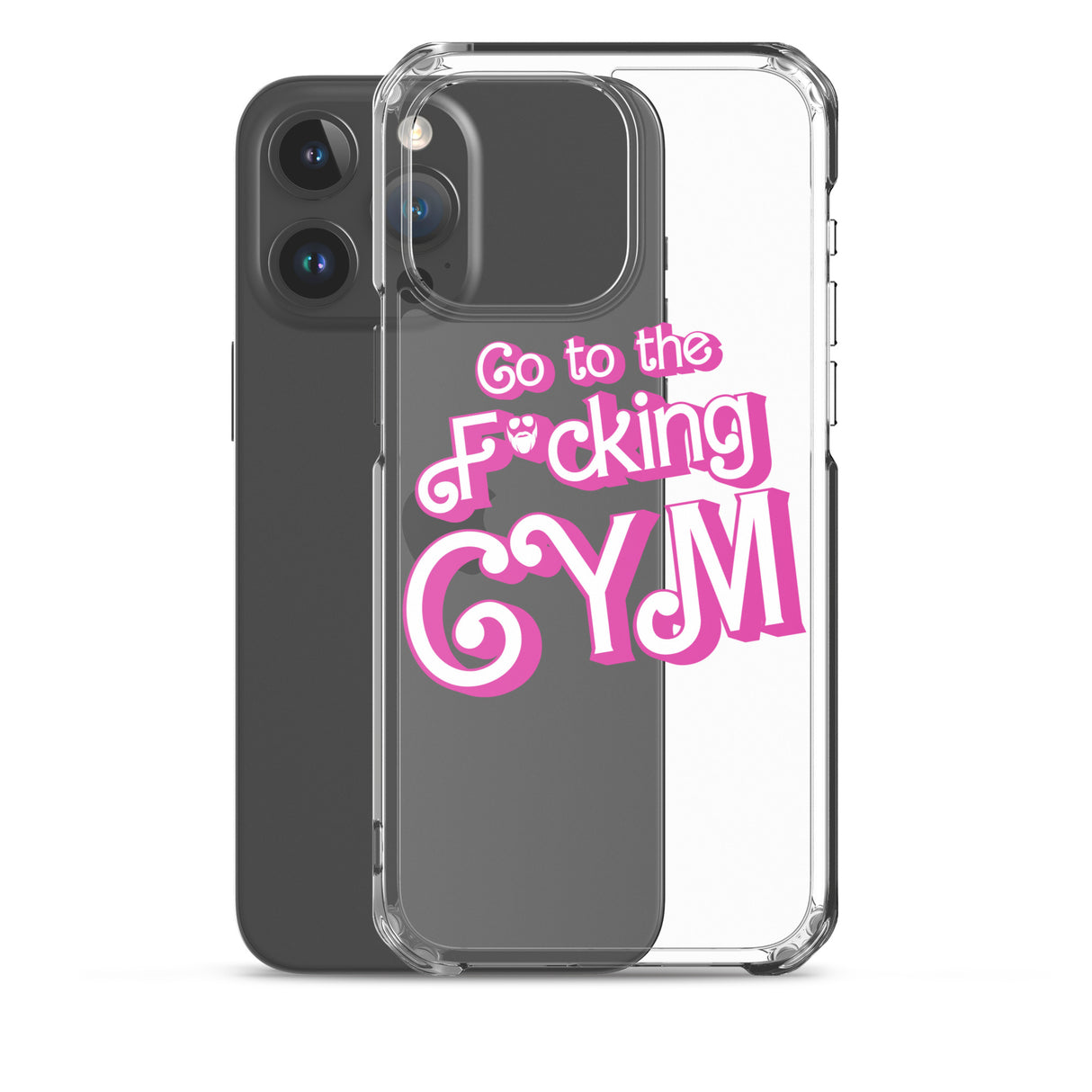 Go To The F*cking Gym (Barbie) Clear Case for iPhone®