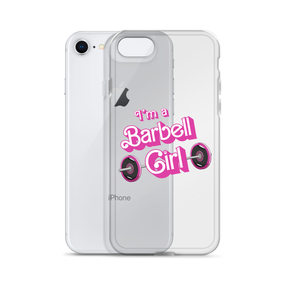 I'm a Barbell Girl iPhone Case