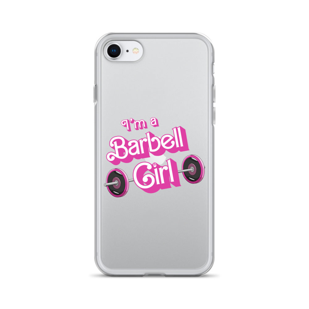 I'm a Barbell Girl iPhone Case