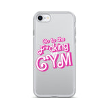 Go To The F*cking Gym (Barbie) Clear Case for iPhone®