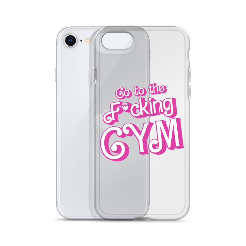 Go To The F*cking Gym (Barbie) Clear Case for iPhone®