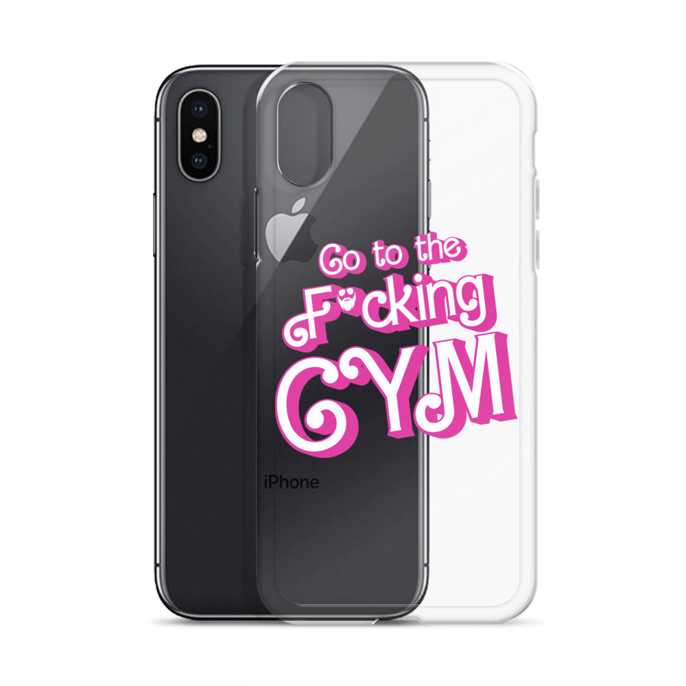 Go To The F*cking Gym (Barbie) Clear Case for iPhone®