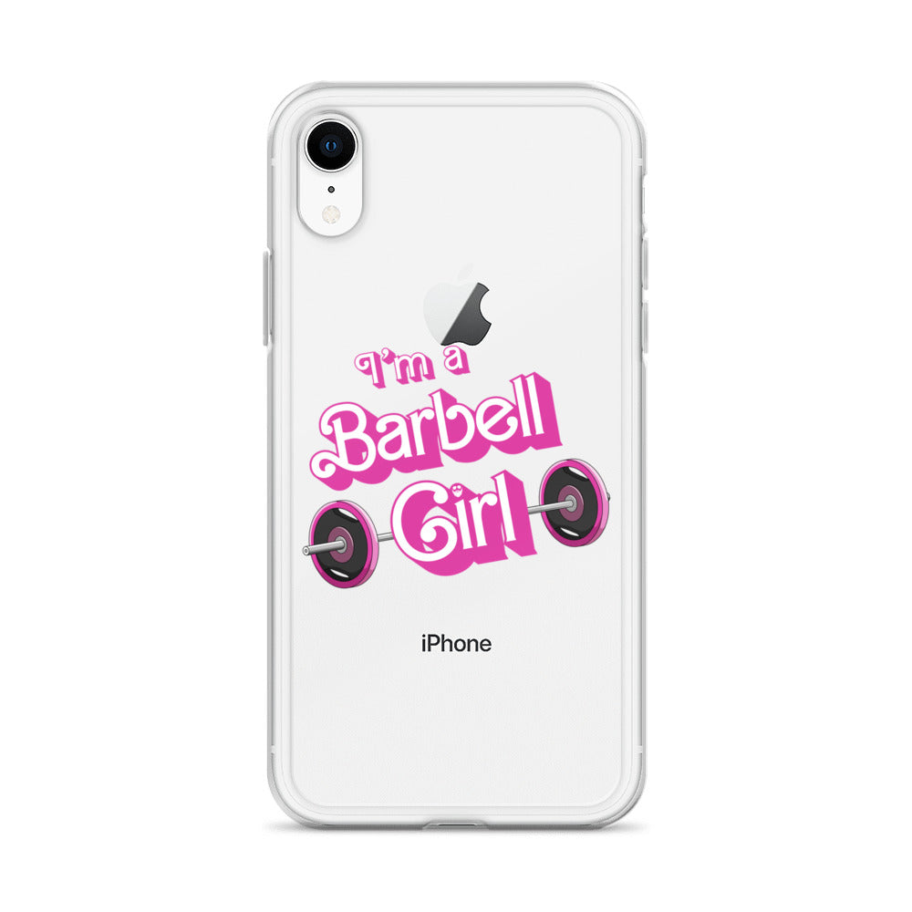 I'm a Barbell Girl iPhone Case