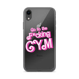 Go To The F*cking Gym (Barbie) Clear Case for iPhone®