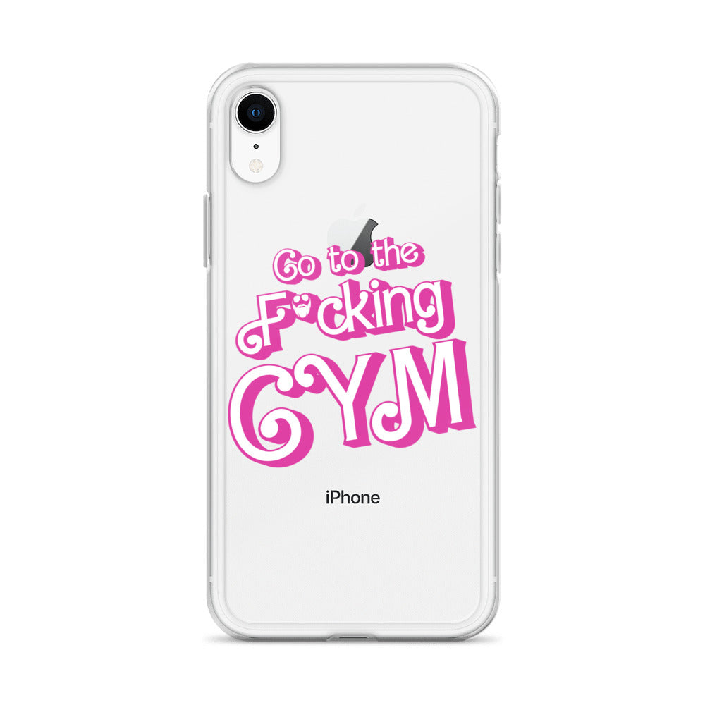 Go To The F*cking Gym (Barbie) Clear Case for iPhone®